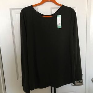 Never worn Staccato lace up back top